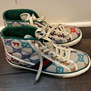 Gucci, colorful hightops